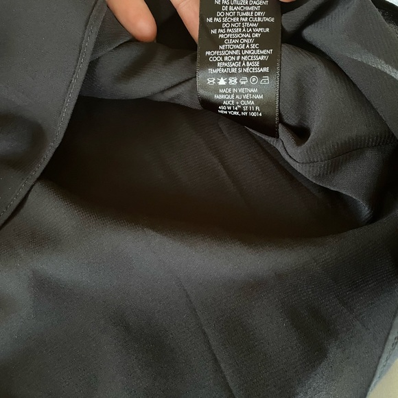 Alice + Olivia Black and Multicolor Plaid Mini Skirt - Picture 6 of 9